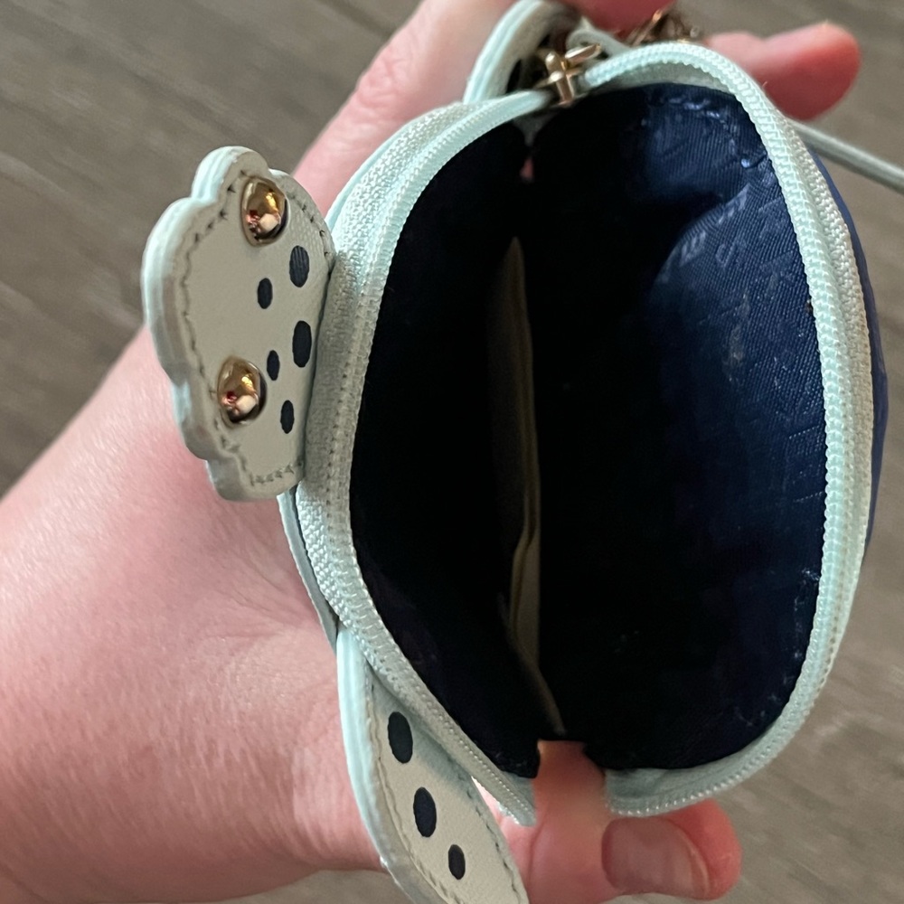 Kate Spade RARE Limited Edition Turtle Coin Pouch/Keychain - Picture 7 of 12
